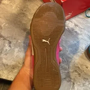 Shoes 214 World Cup Pink And Blue Puma Indoor Soccer Shoes